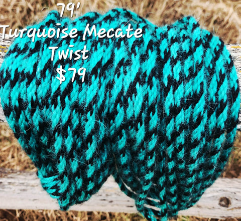 Mountain Trail Turquoise Mecate Twist
