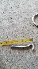3" Nickel Plated Buckle Tongue